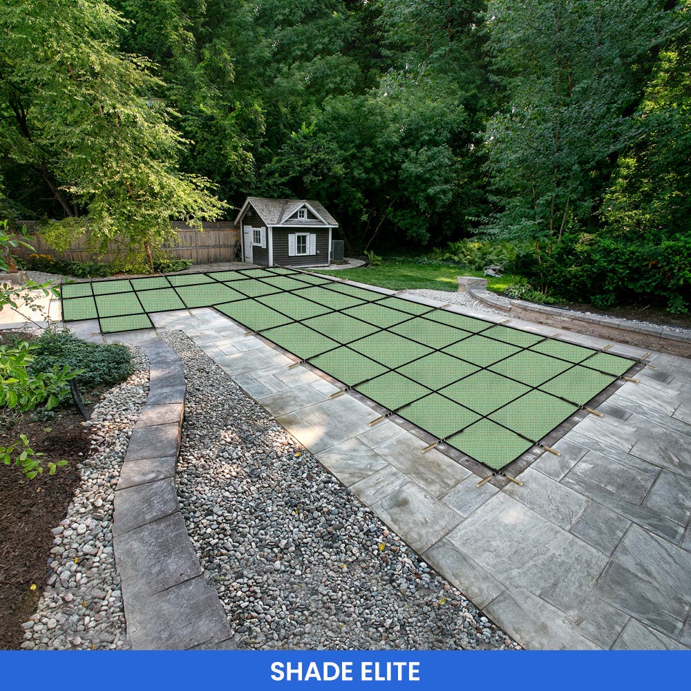 L Shape Pool Cover - Left/Right Steps