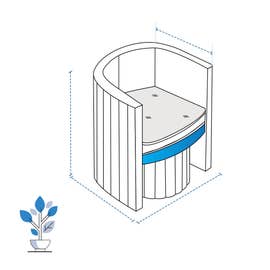 product photo of Modular Club Modern Barrel Chair Custom Covers