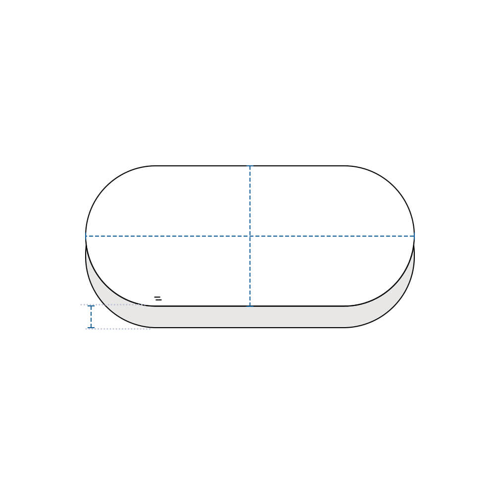 Oval Boat Cushion