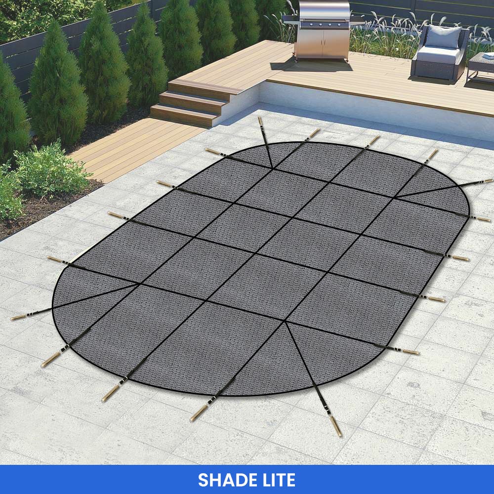 Oval Pool Cover - No Steps