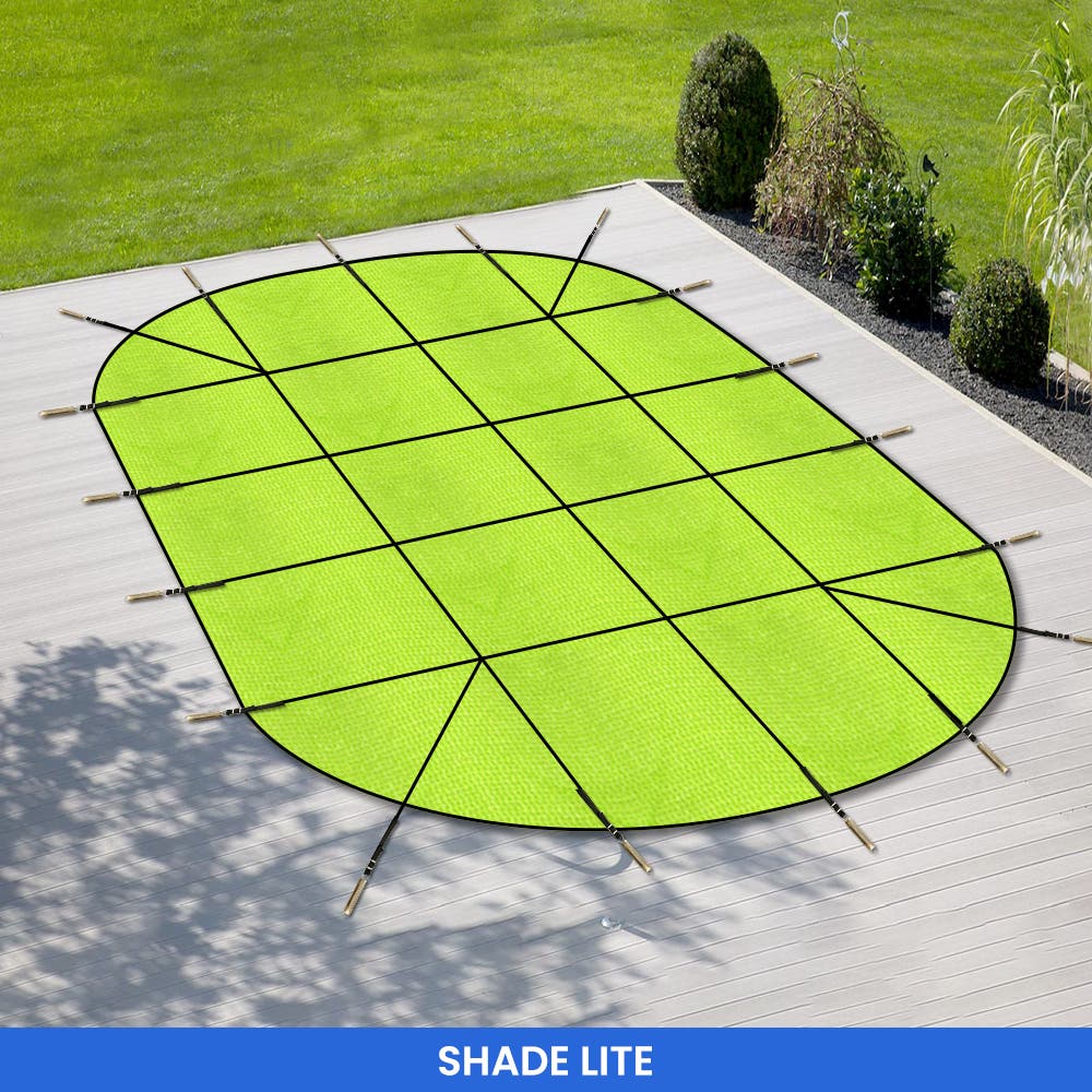CoversAndAll Oval Pool Cover - Thumbnail 4