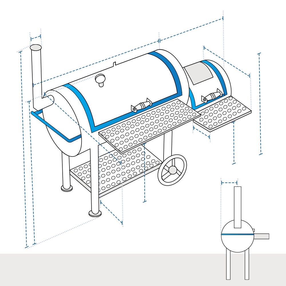 Offset Pit Smoker Project Reverse Flow Smoker Design Plans