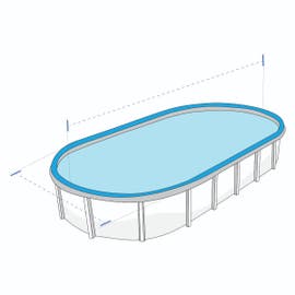 product photo of Oval Pool Covers - Above Ground