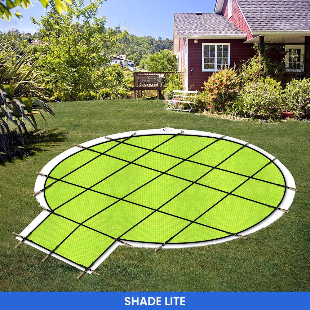 Round Pool Cover - Center Steps - Thumbnail 5