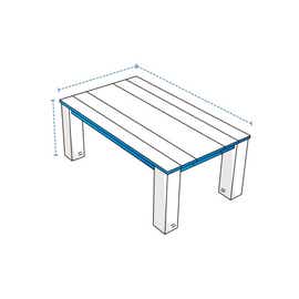 product photo of Rectangle Table Custom Covers