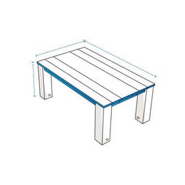 product photo of Custom Rectangle Table Cover - Design 1
