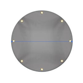 product photo of Heavy Duty Round-Shaped Tarps
