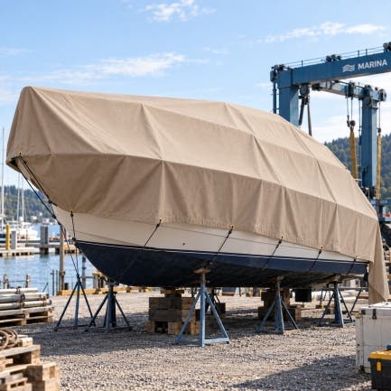 #8 Custom Duck Cotton Canvas Tarp
