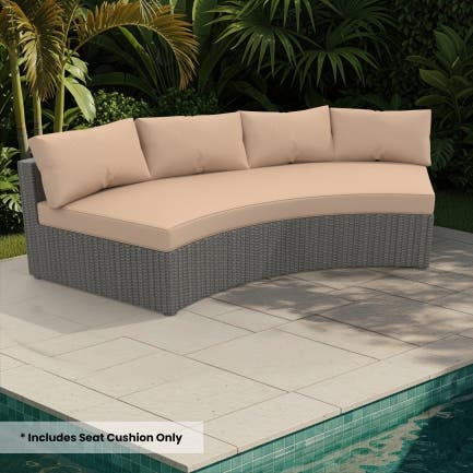 Custom Curved Cushion