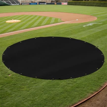 Custom Medium Duty Vinyl Tarps - Round