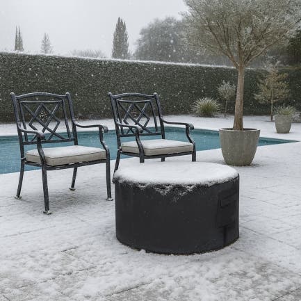 Multi-Layer Circular Fire Pit Custom Covers