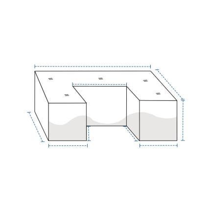 U Shape Outdoor Custom Covers