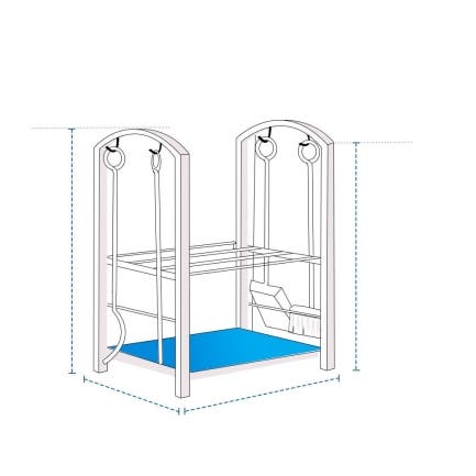 Firewood Rack and Tool Storage Custom Covers