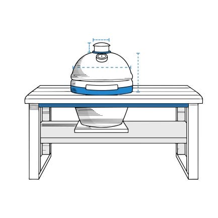 Custom Kamado Dome Cover