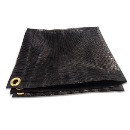 High Strength Mesh Tarp, 6oz, Size: 24' x 36'