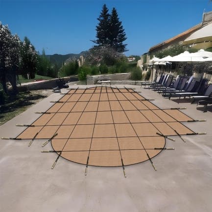 Roman Pool Cover - Left/Right Steps