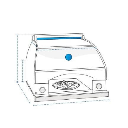 Dome-Shape Pizza Oven Custom Covers
