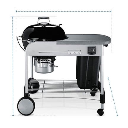 Grill Cover for Weber Performer Premium Charcoal Grill 22"
