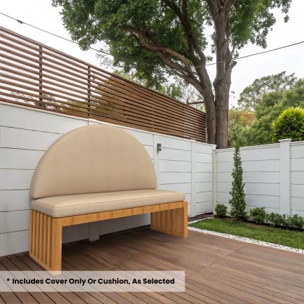 Sunbrella Half Round Cushion Cover