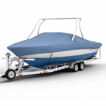 V Hull Runabout Boat Cover