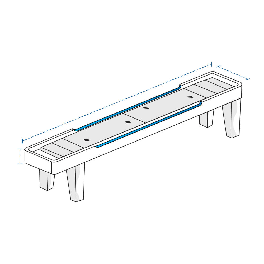 Image of Shuffleboard Table Covers