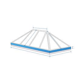 product photo of Custom Skylight Covers - Extended Pyramid