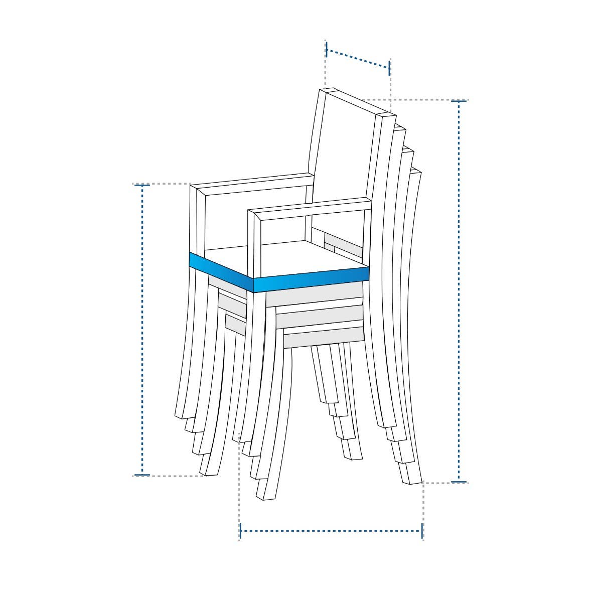 Stackable Chair Covers