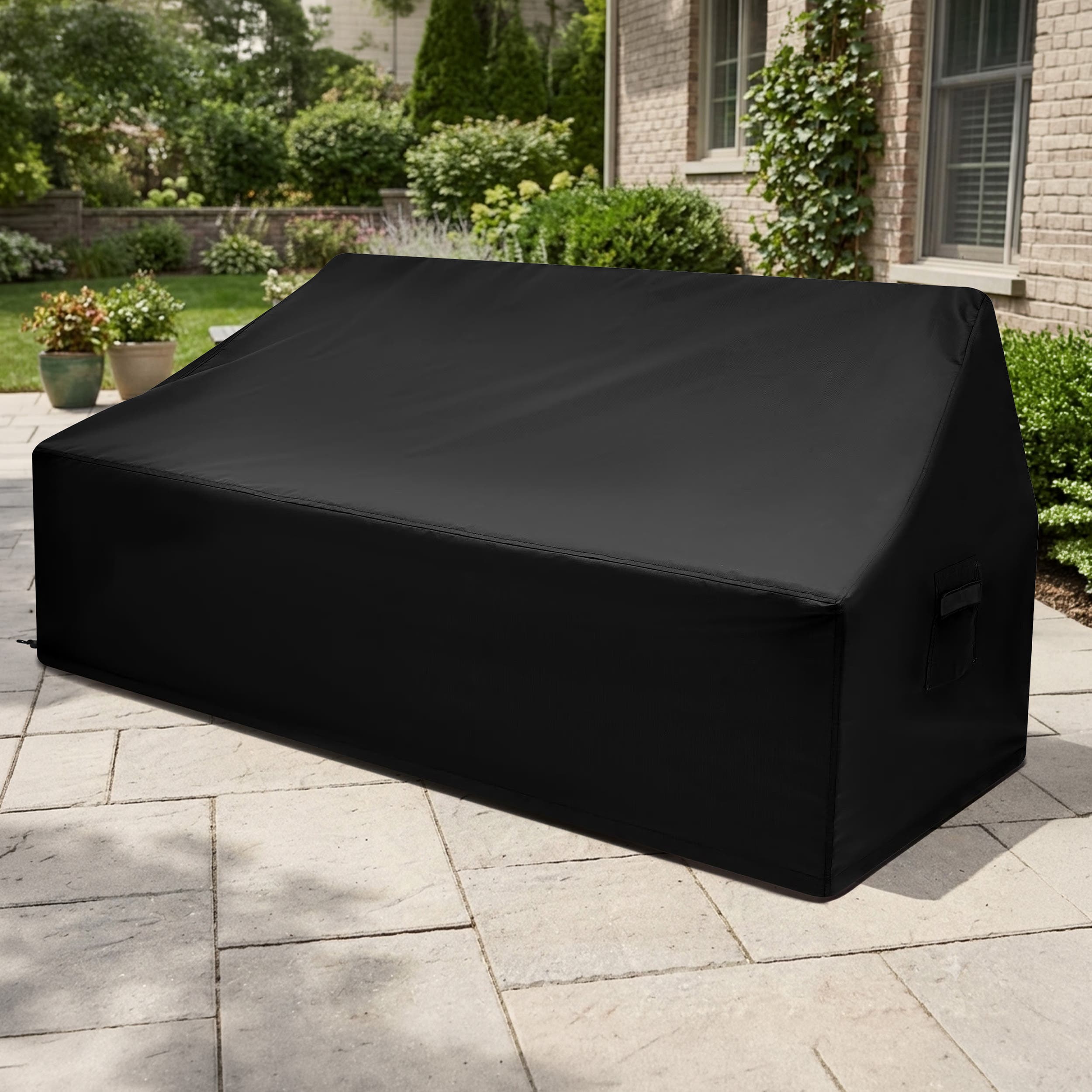 Two-Seater Patio Couch Custom Covers