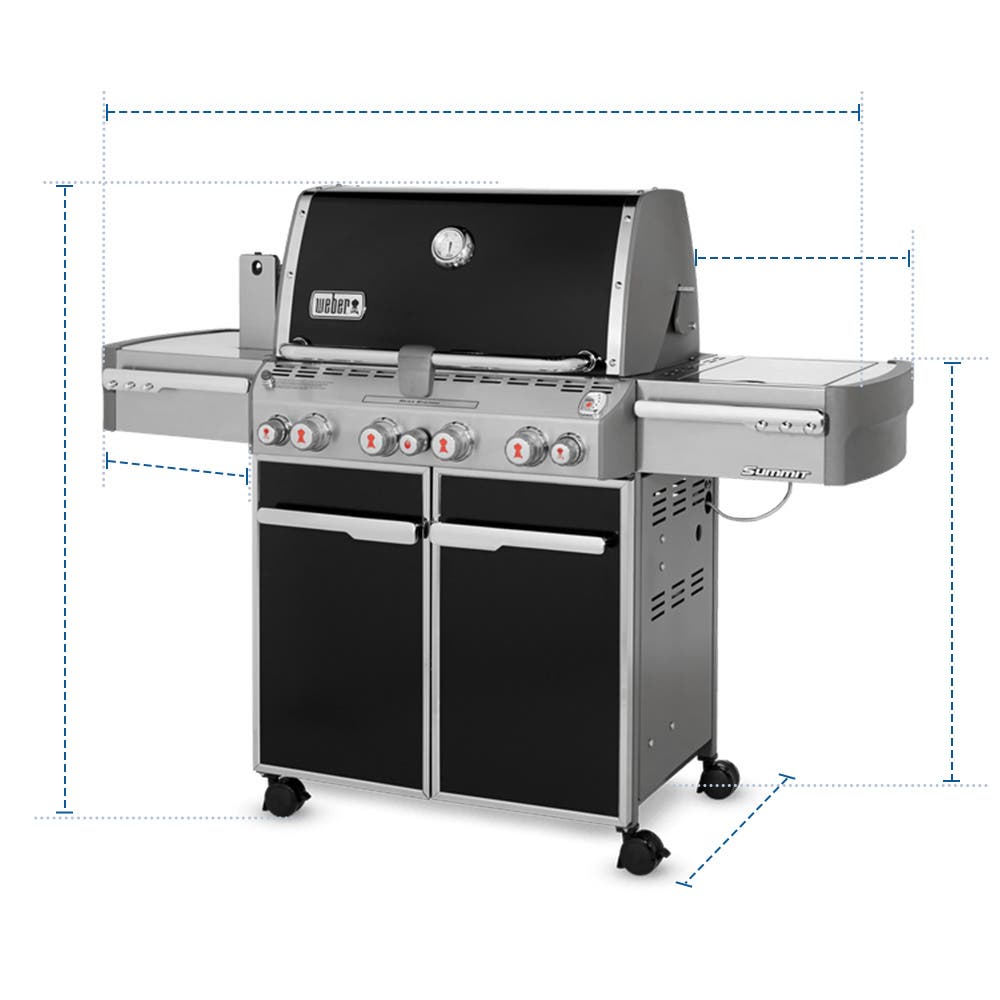 Weber summit cover top