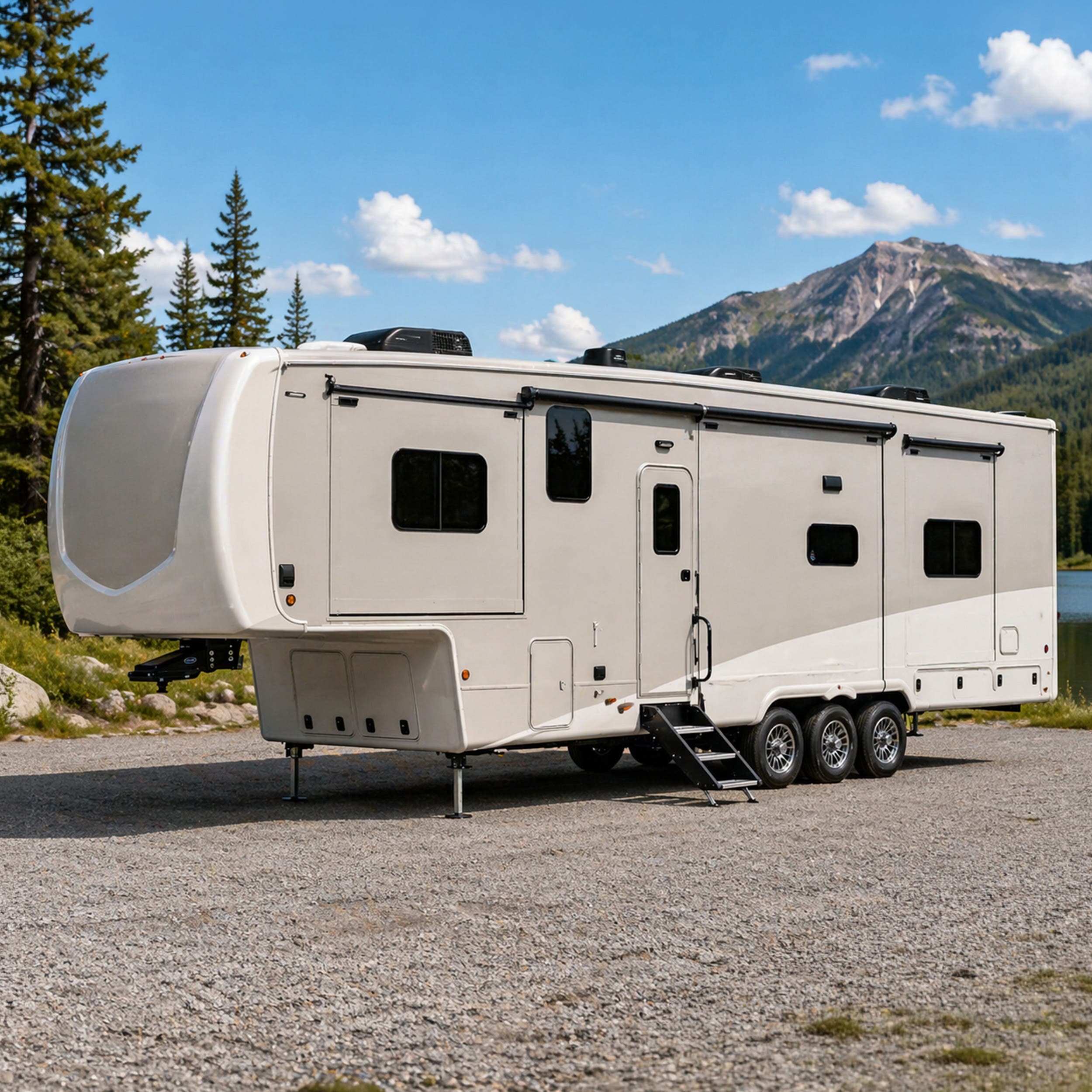 Fifth Wheel Trailer Cover