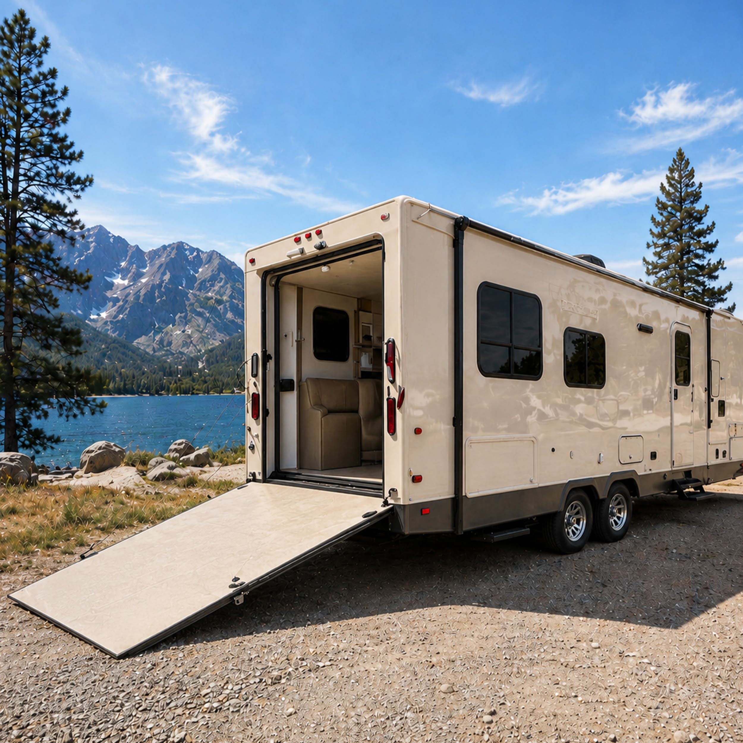 Toy Hauler Trailer Cover