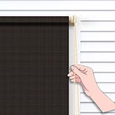 White Nylon Bead Chain