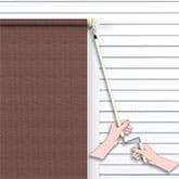 white aluminium crank