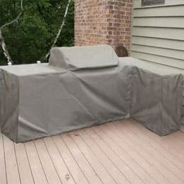 L-shaped Island Kitchen Covers - Left