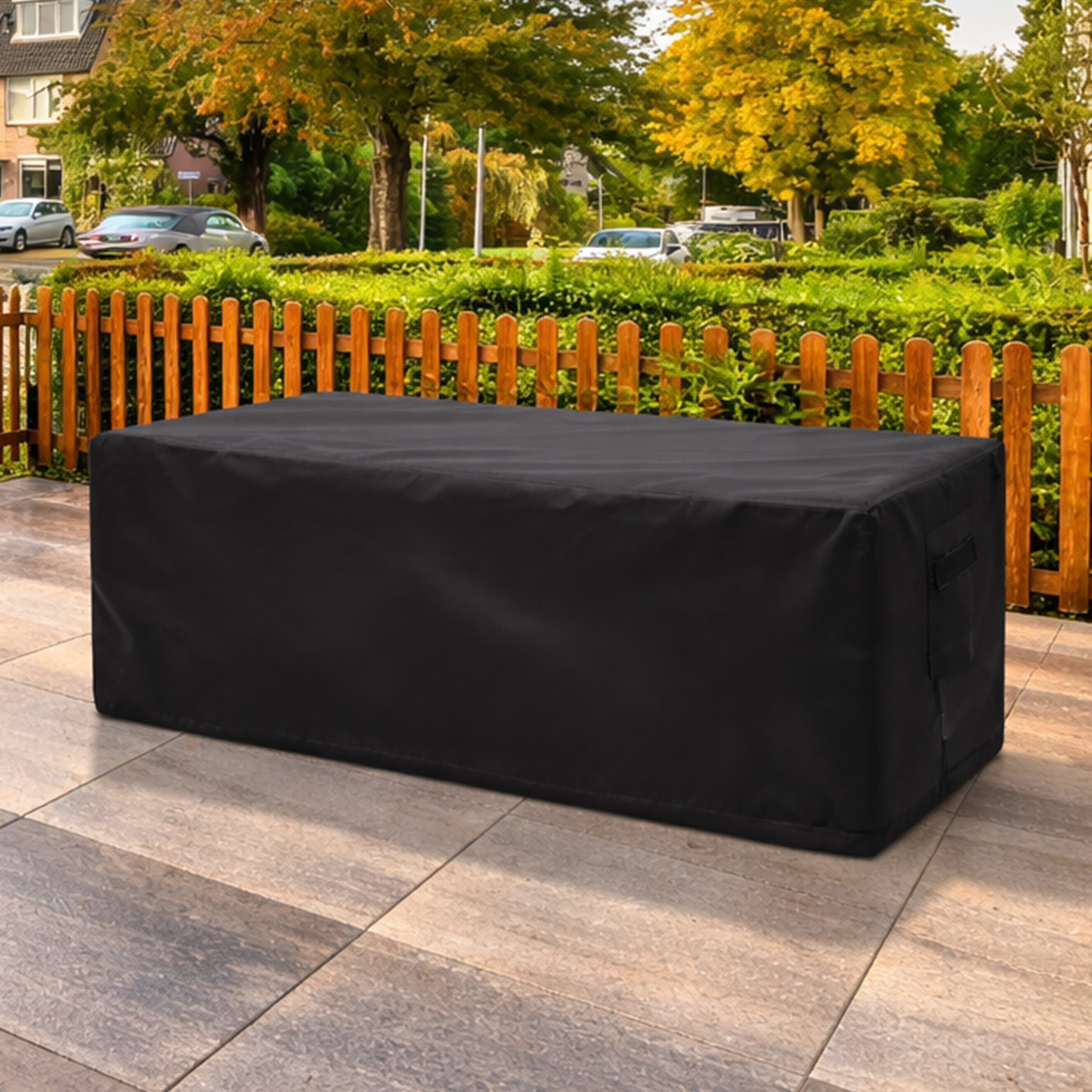 Rectangular Gas Fire Pit Custom Covers