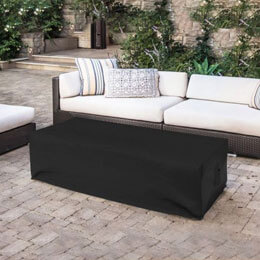 Rectangular Fire Pit Covers - Design 4